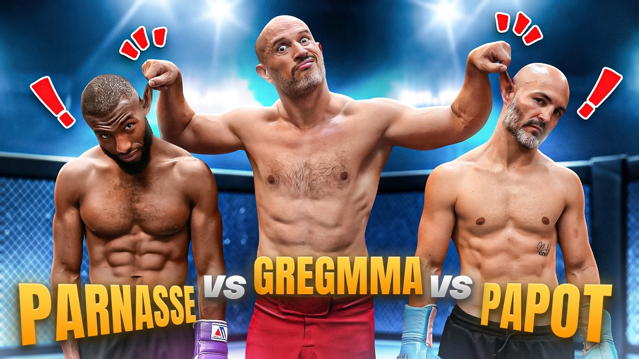 Salahdine Parnasse triche pour battre GregMMA 😳 (feat. David Papot🔥)