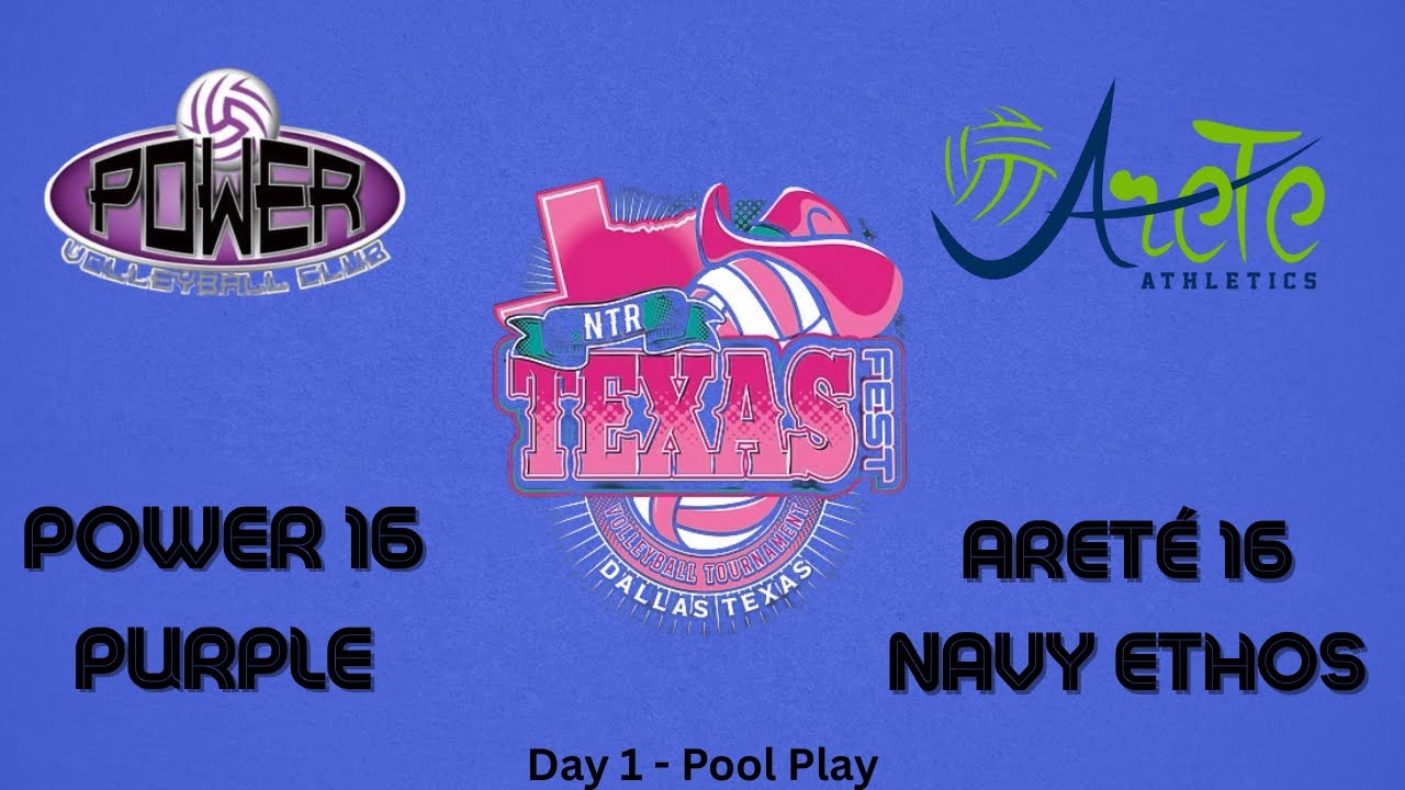 ARETÉ 16 NAVY ETHOS vs. POWER 16 PURPLE - NTR TEXAS FEST