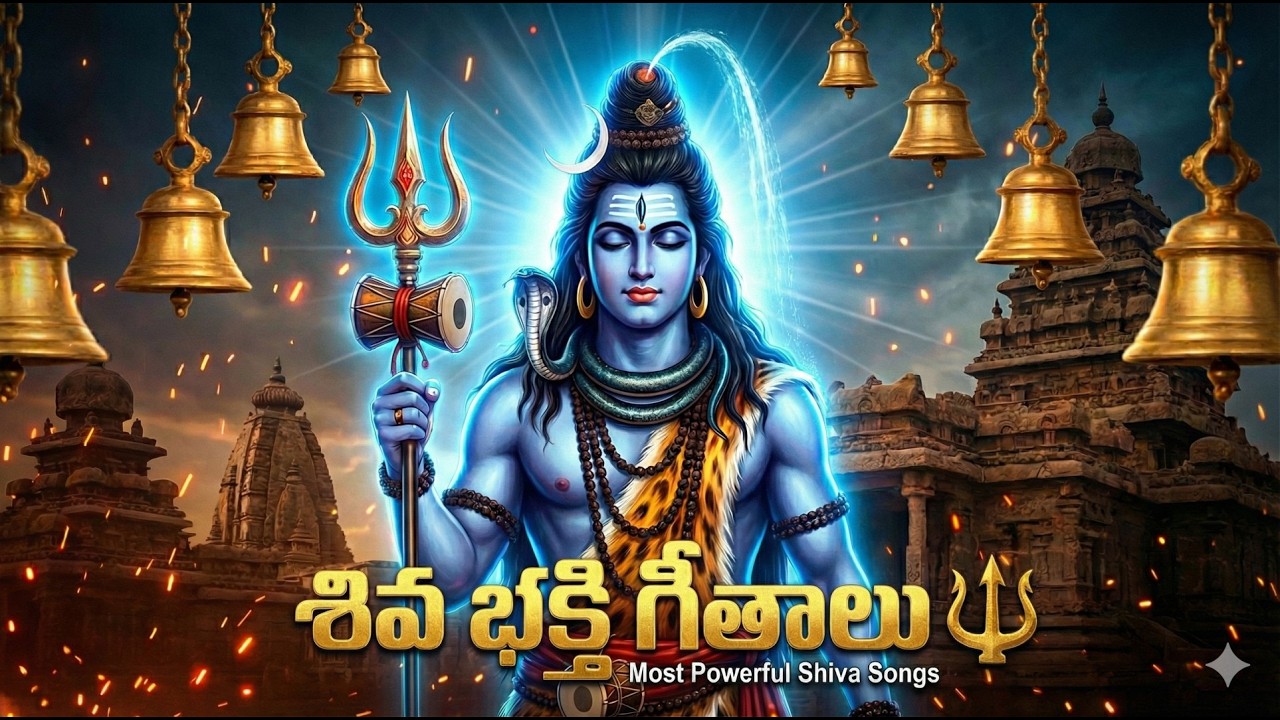 ఓం నమః శివాయ 🙏  శివ భక్తి గీతాలు | Powerful Shiva Songs Telugu | Telugu Melody Studio