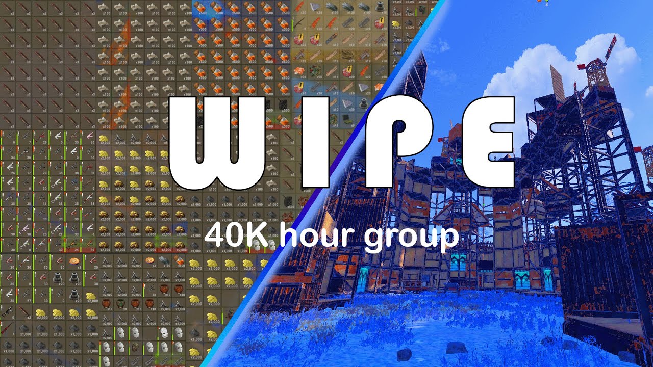 RAID DEFENSE  vs CHINESE CLAN  1000 rockets (wipe progress)  | Atlas EU Monthly