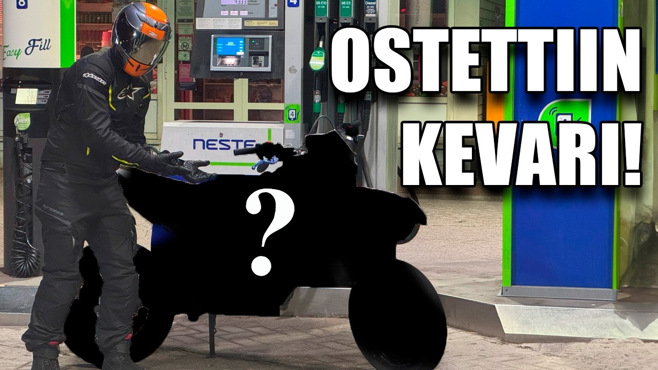 Ostettiin Kevari! │ Parhaat Vinkit Mopo Tai Moottoripy&ouml;r&auml; Kauppoihin!