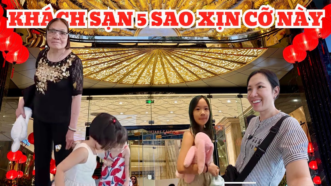 DẪN MẸ ĐI TRẢI NGHIỆM KHÁCH SẠN 5 SAO XỊN NHẤT NHÌ SÀI GÒN || ĂN GÌ Ở MỸ