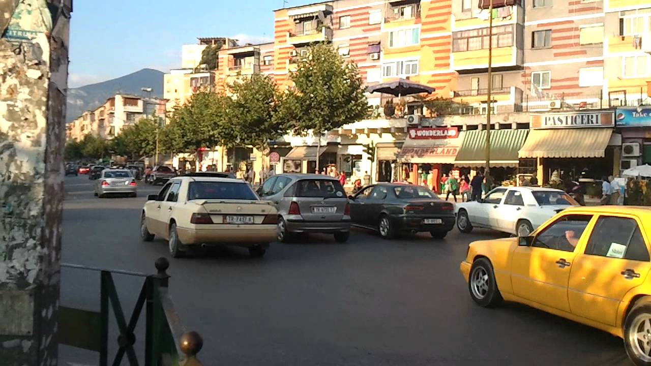 Traffic in Tirana
