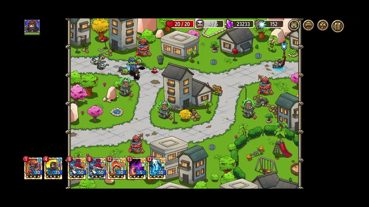 Crazy Defense Hero - Urban Invasion 3 (Nightmare)