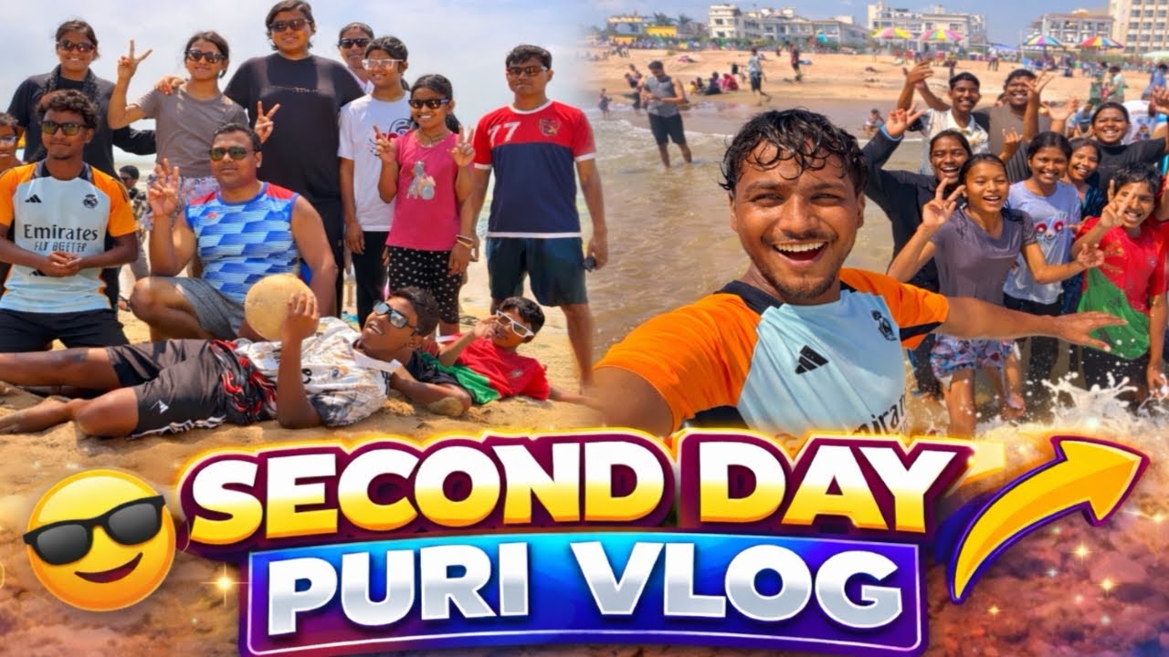 🤩 SECOND DAY PURI VLOG 😍//SAHIL JR HEMBROM VLOGS //2026 