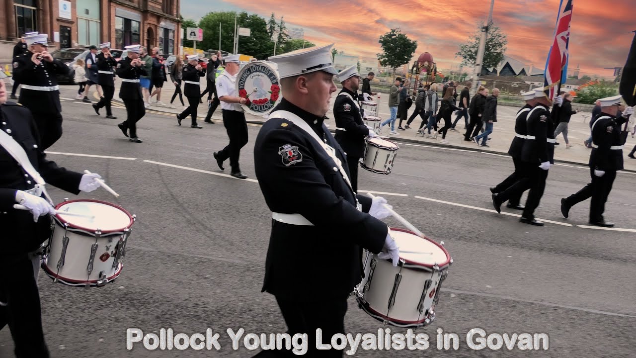 Govan Somme Parade 2022 - Loyal Orange Institute of Scotland Govan District 42