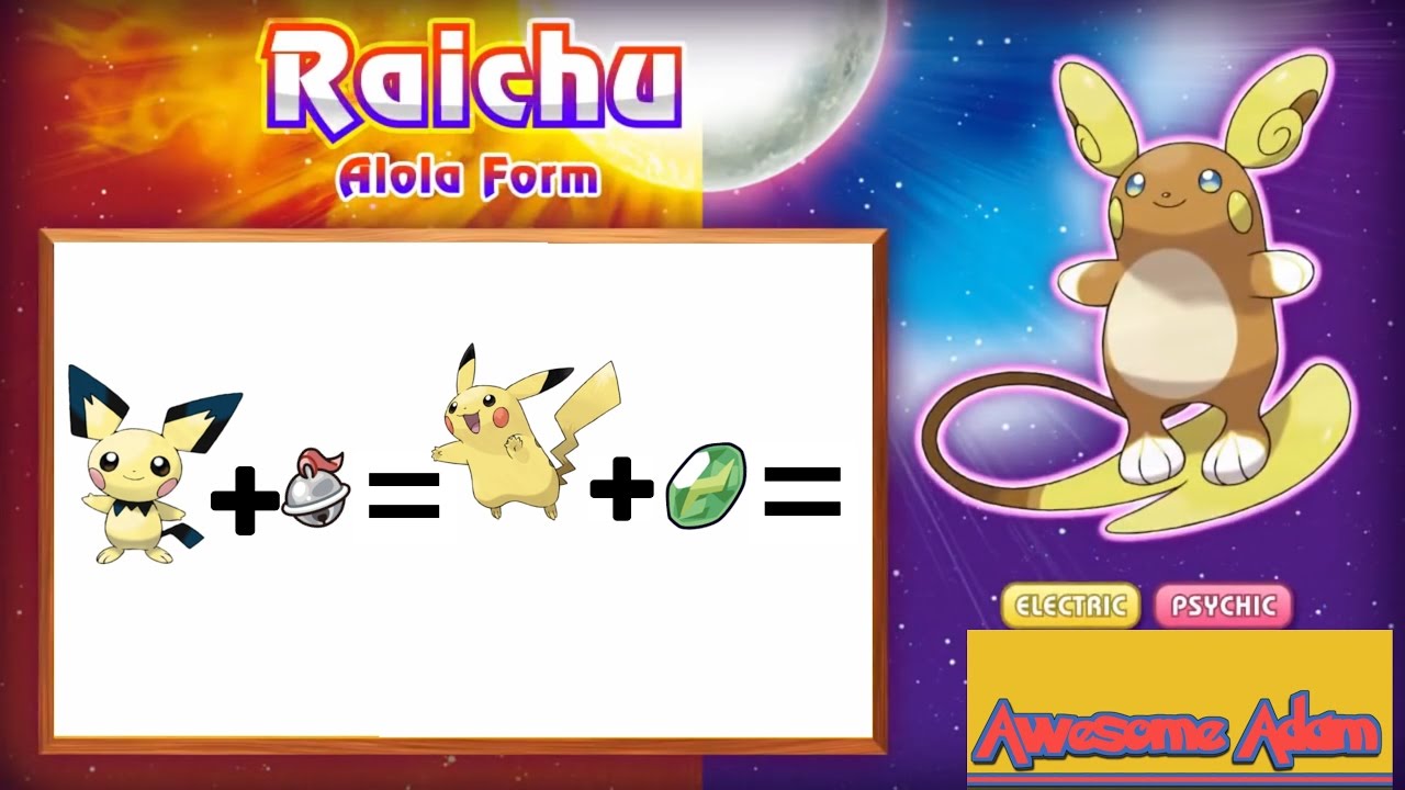 HOW TO GET ALOLA RAICHU STEP BY STEP TUTORIAL - POKEMON SUN & MOON