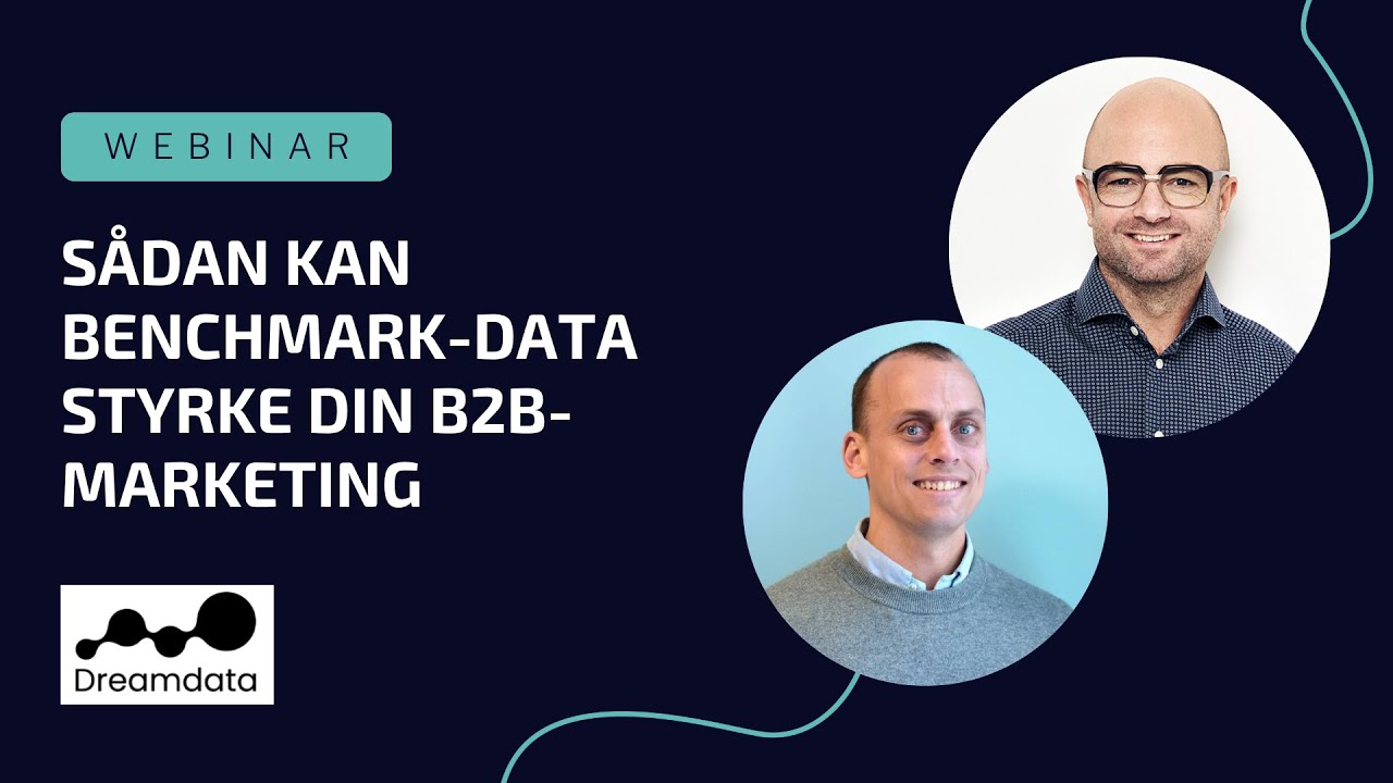 Webinar - Sådan kan benchmark-data styrke din B2B-marketing