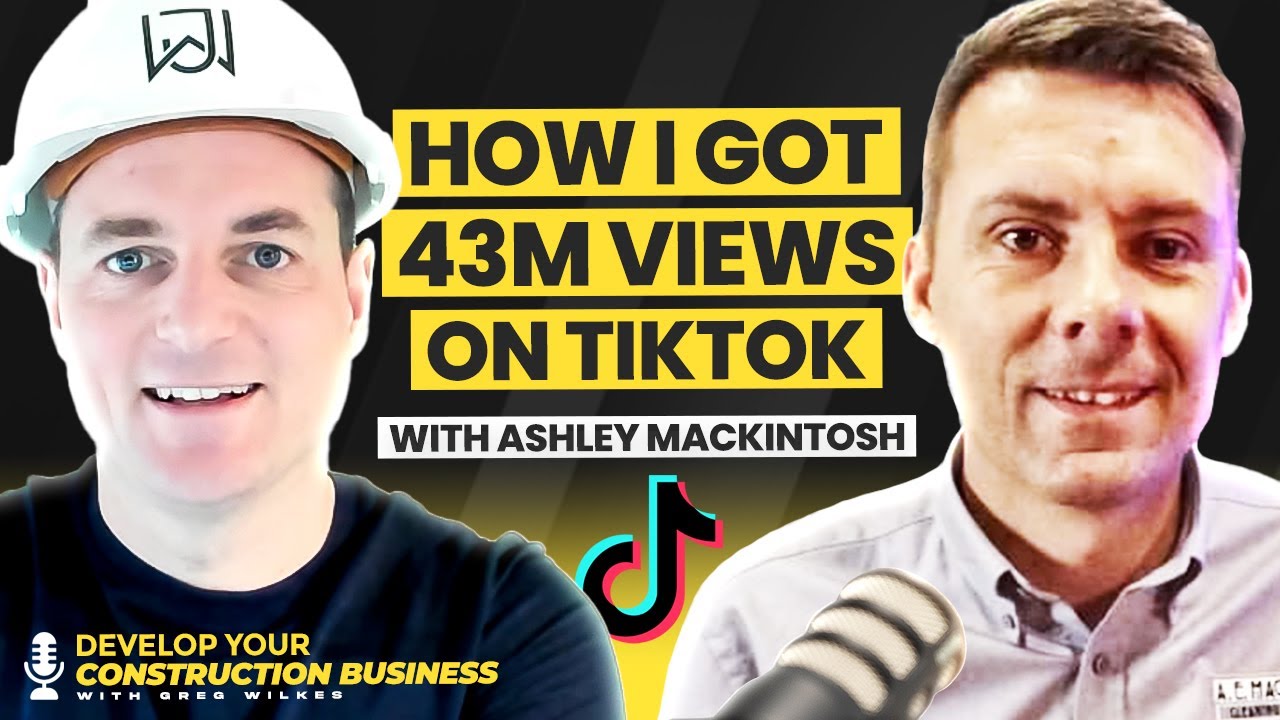 How I went viral on Tiktok with 43million views - Ashley MacKintosh