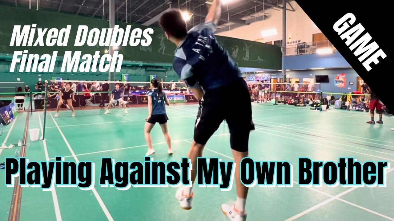Playing Against My Brother In The Mixed Finals !! | Game