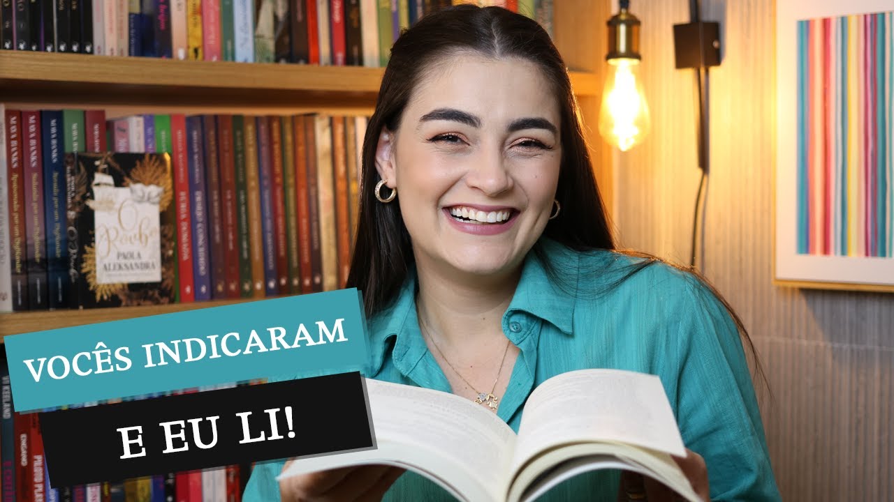 16 LIVROS QUE EU SÓ LI PORQUE OS INSCRITOS INDICARAM ❤️