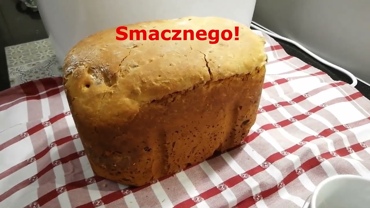 Babka drożdżowa z maszyny do pieczenia chleba (pl)