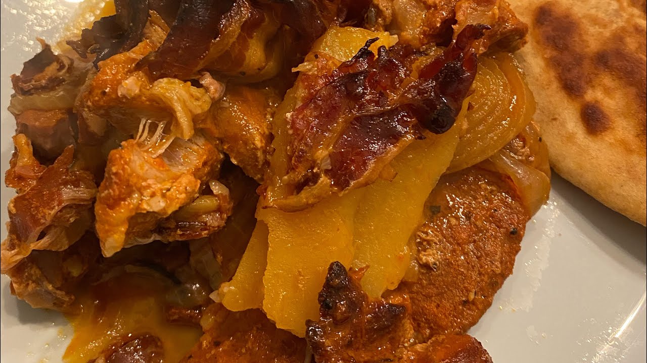 Schichtfleisch aus dem 