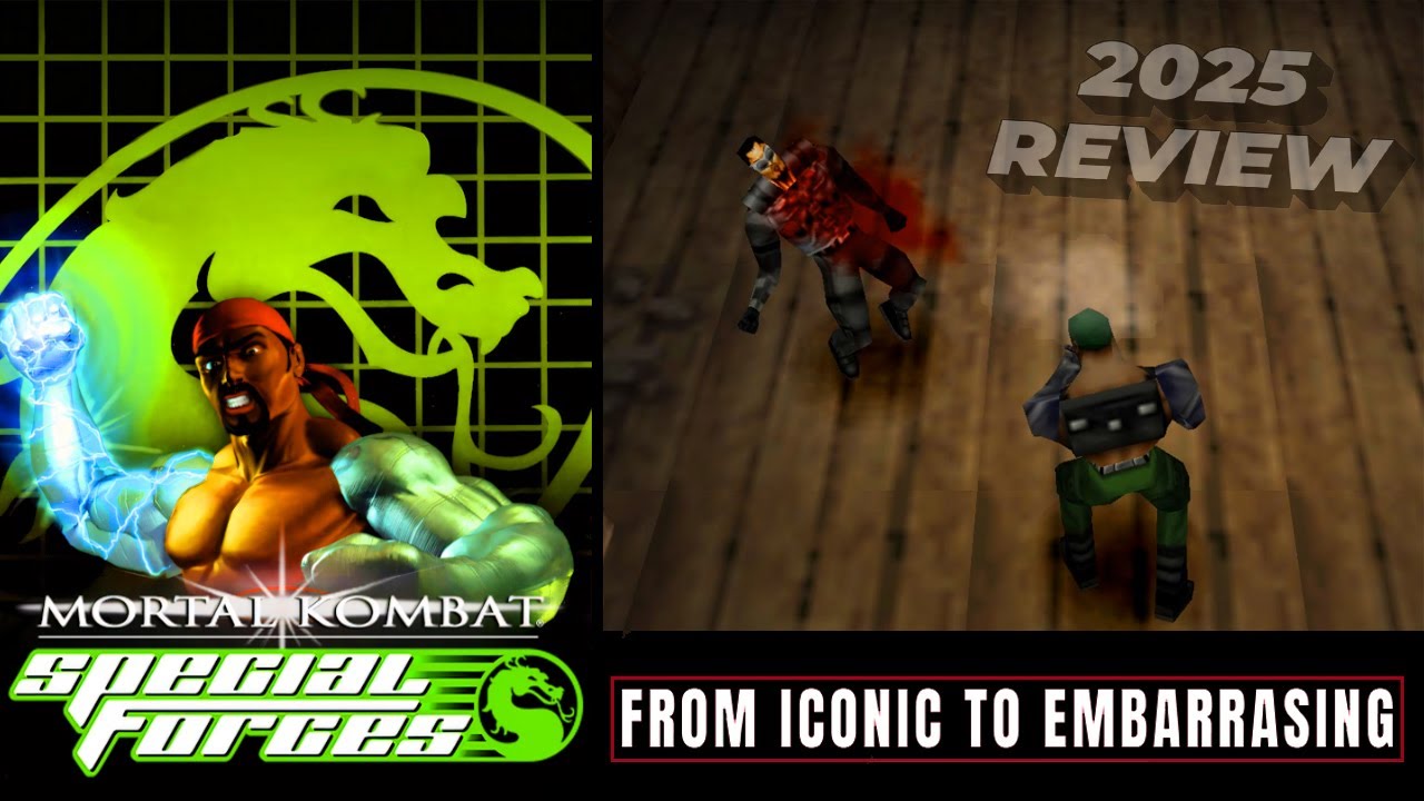 Mortal Kombat   Special Forces, The game That Broke the Franchise game review gameplay psx ps1