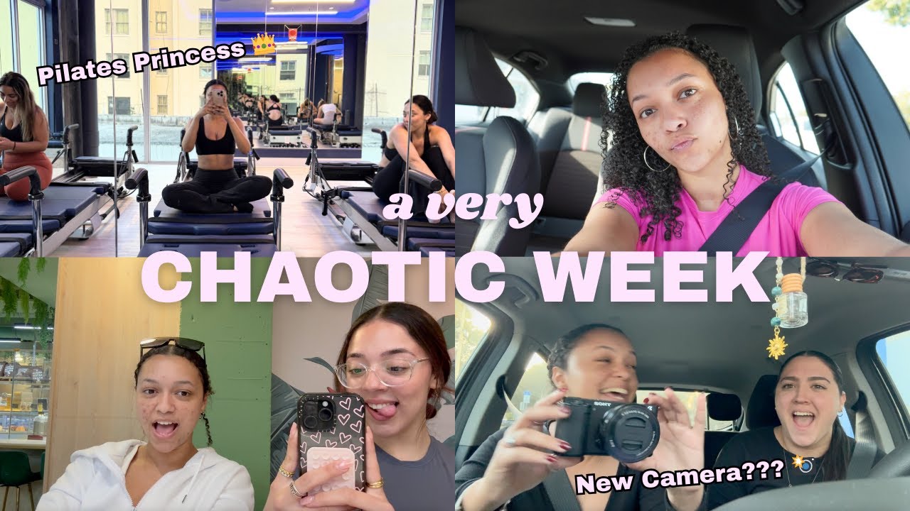 A CHAOTIC Week In My Life | auditions, pilates, new camera and more!