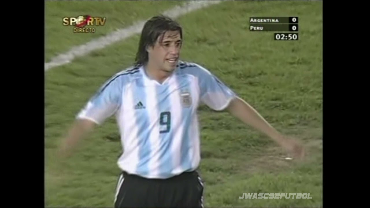 2005.10.09 Argentina 2 - Perú 0 (Partido Completo 60fps - Clasificatorias Alemania 2006)