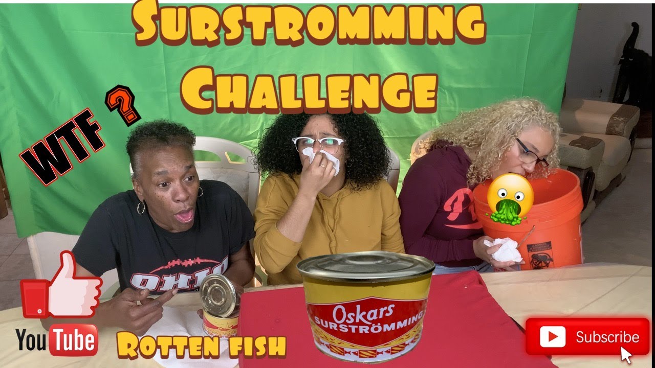 THE WORLDS CRAZIEST SMELLIEST FERMENTED FISH CHALLENGE ( OSKARS SURSTROMMING )