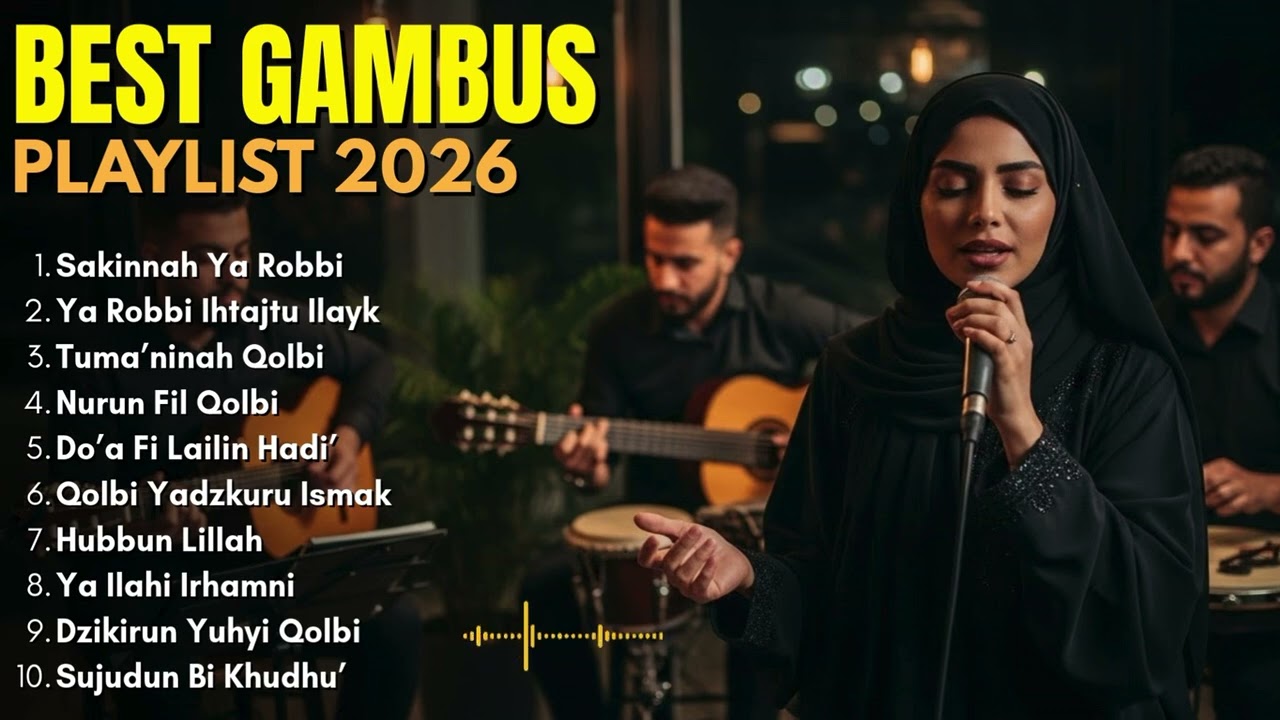 Heartfelt Arabic Gambus Sad Song with Deep Vocals