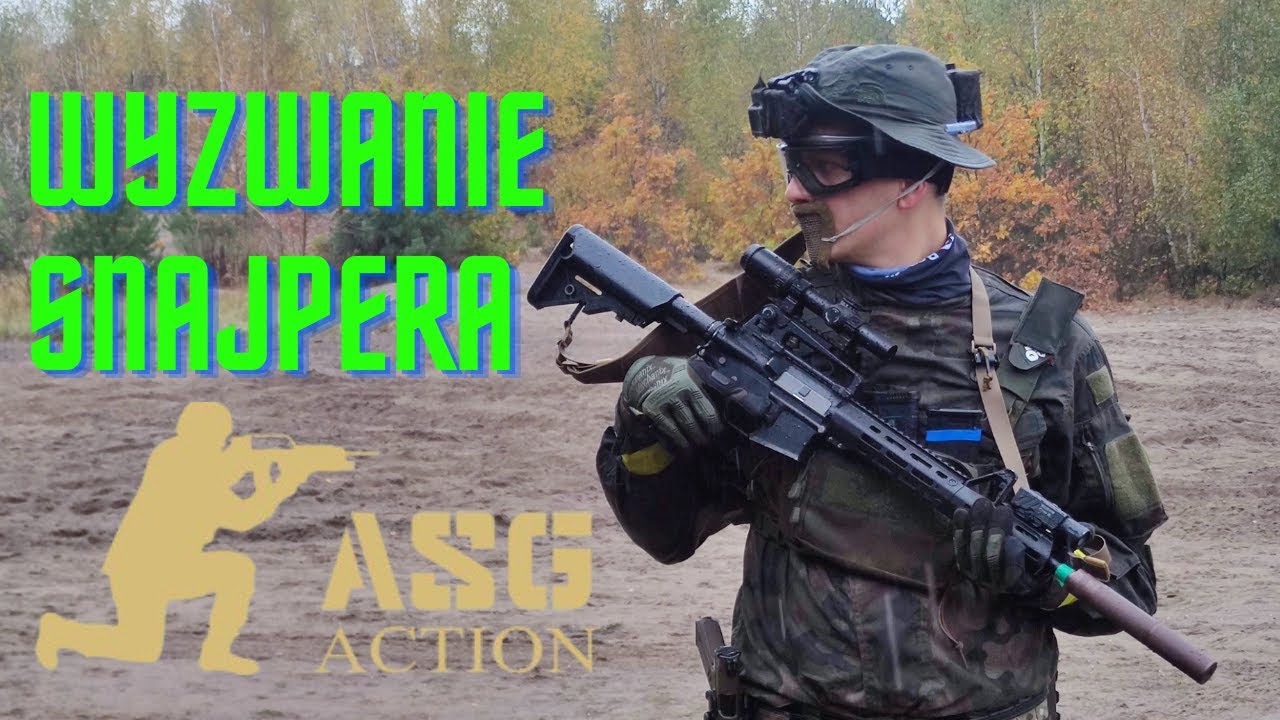 Airsoftowe wyzwanie snajpera | ASG Action Ostrowik | Specna Arms