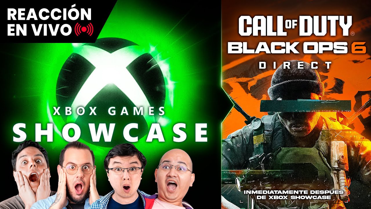 Reacción XBOX GAME SHOWCASE 2024 + COD BLACK OPS 6 en ESPAÑOL | Nos Dicen Gamers