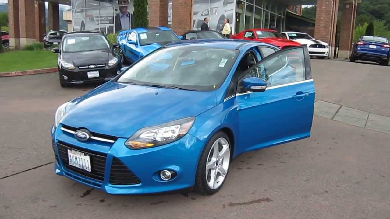 2012 Ford Focus, Blue Candy Metallic - STOCK# 13-2228A