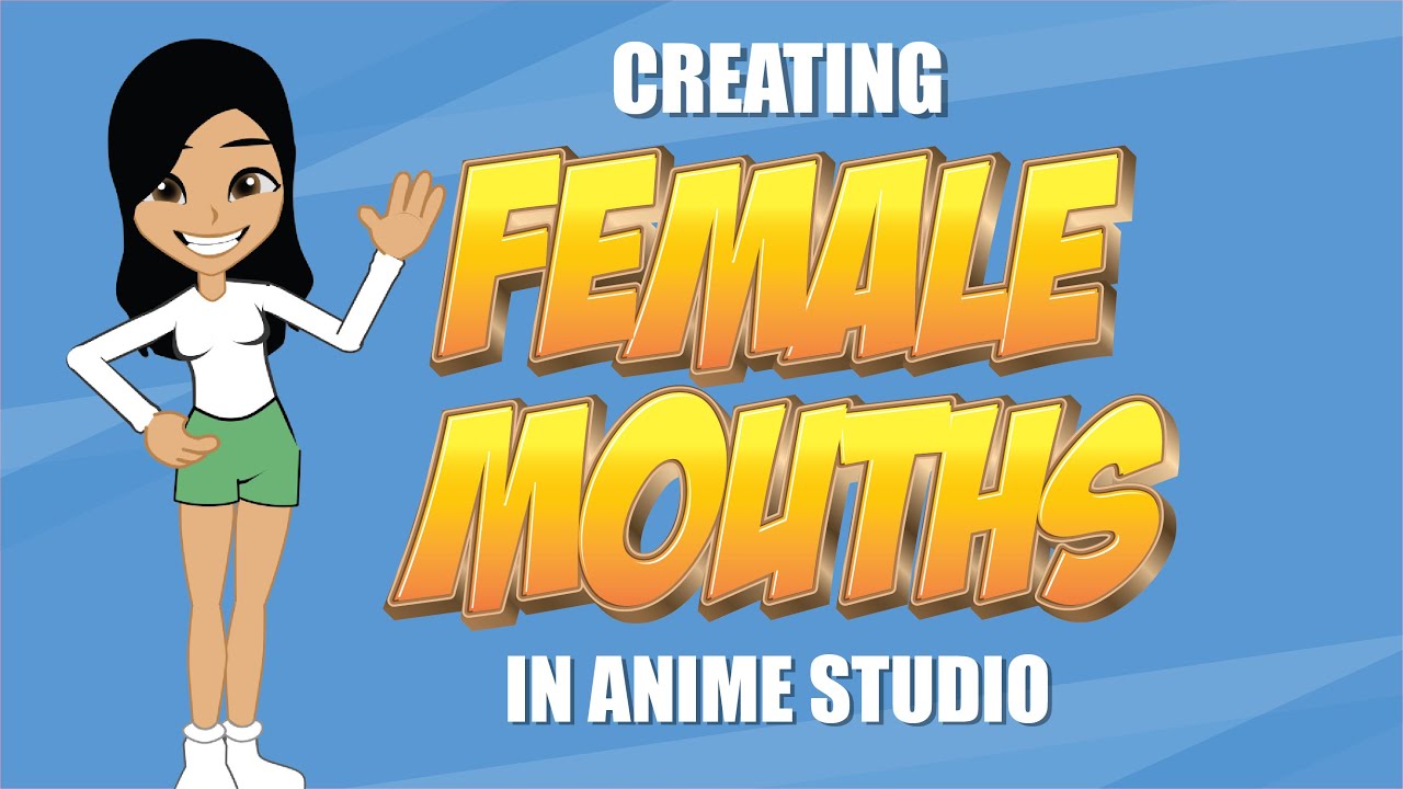 How to make female mouths in Anime Studio - MOHO Pro