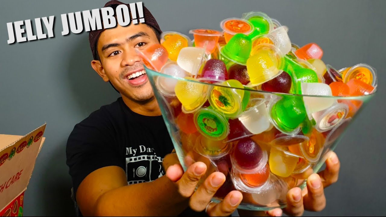 SARAPAN MUKBANG RATUSAN JELLY AGER INACO