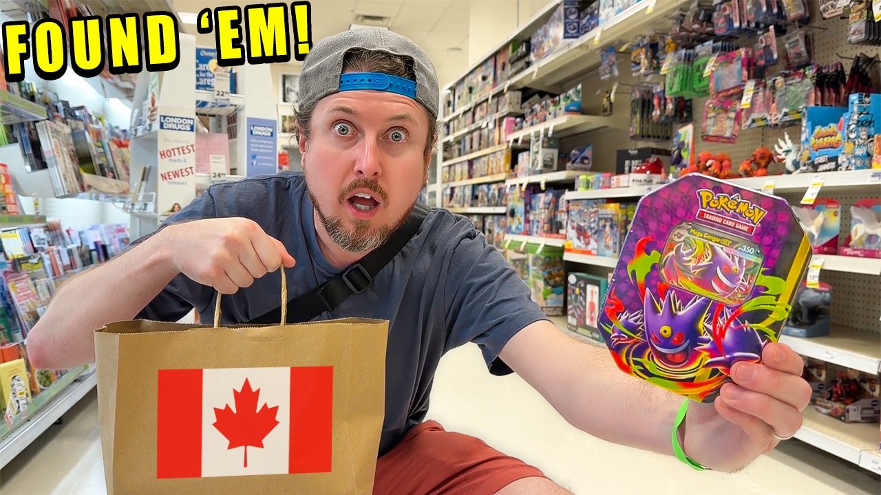 It's IMPOSSIBLE To Find Pokemon Cards in Canada...