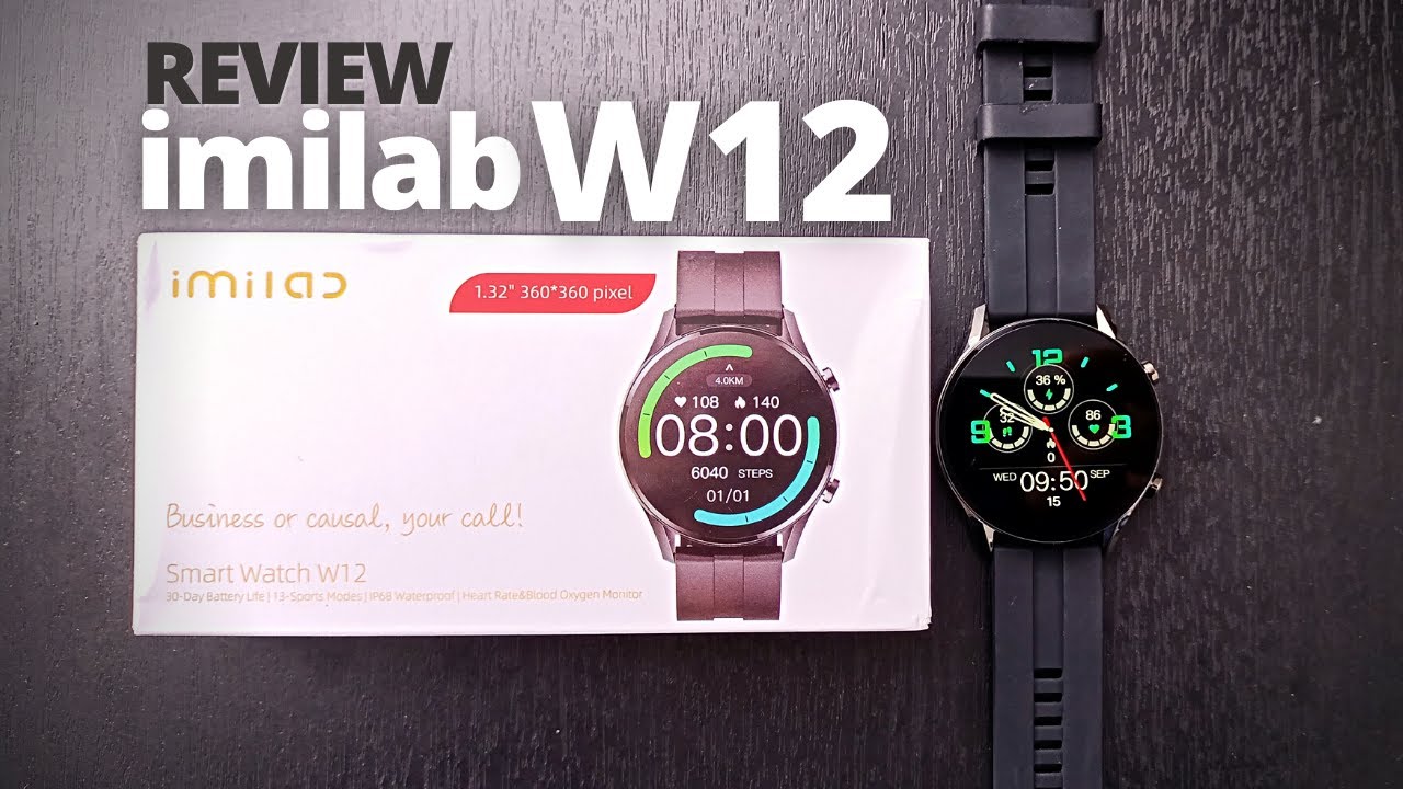 Xiaomi Imilab W12 Smartwatch (Review español) - BARATO Y COMPLETO!!