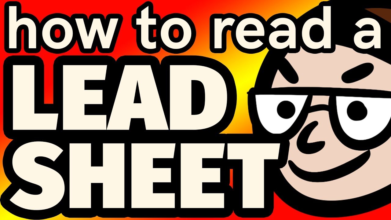 🎶🎼 How to Read LEAD SHEETS (basic music theory) 🎼🎶
