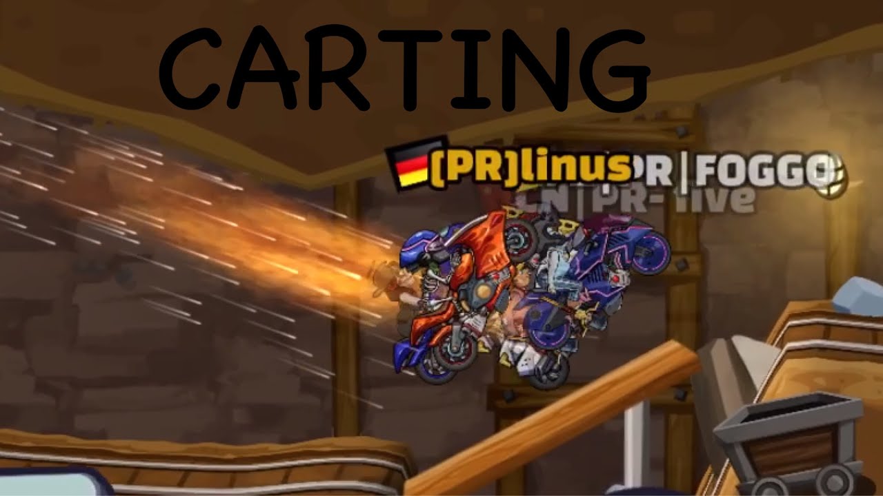 EXTREMELY CLOSE RACE #3 | weekly challenge carting | Hill Climb Racing 2