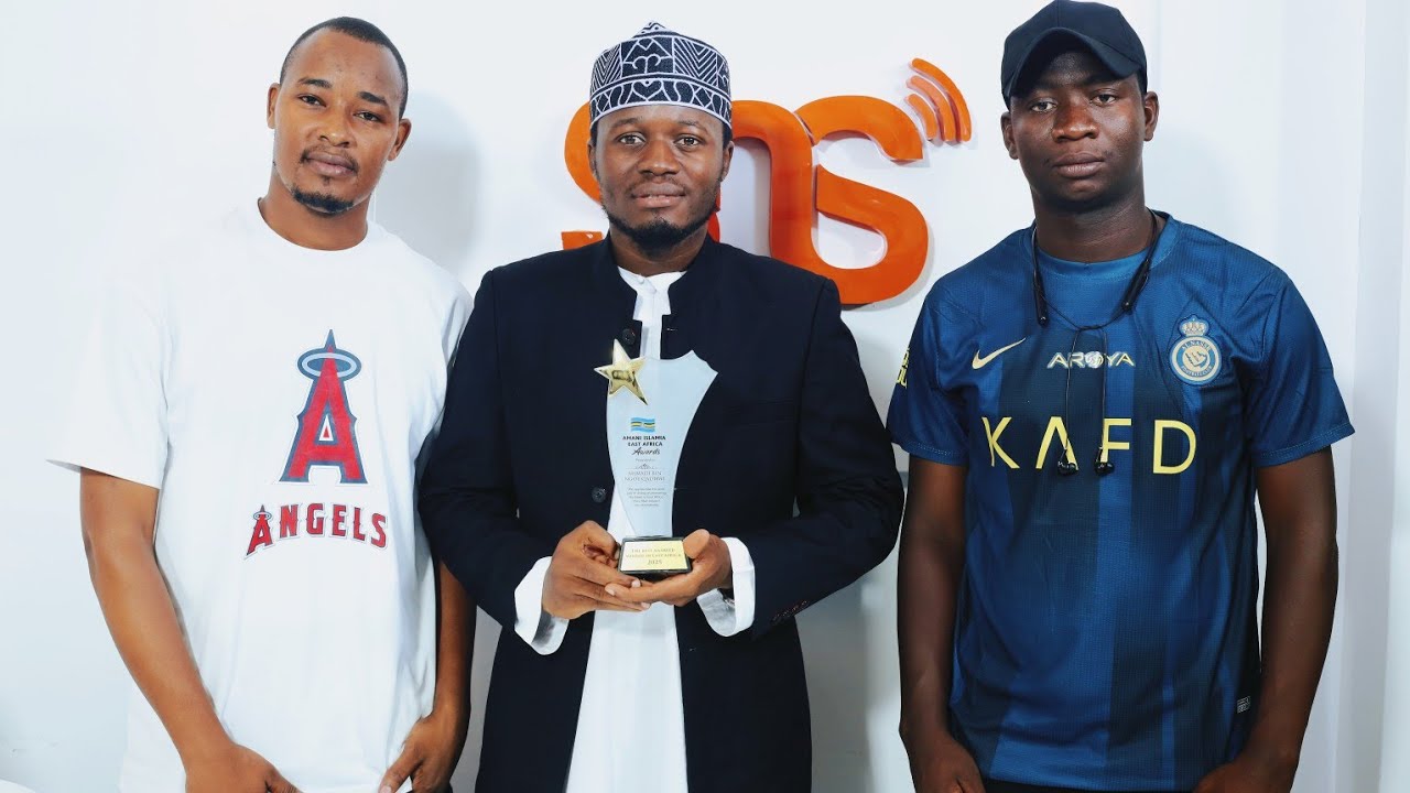 INTERVIEW YA AHMADI BIN NGOY QADHWI ASHINDA TUZO EAST AFRICA 🌍( SNS)