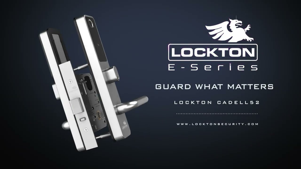 LOCKTON CADELL52  | Commercial And Domestic Electronic Lever Lock