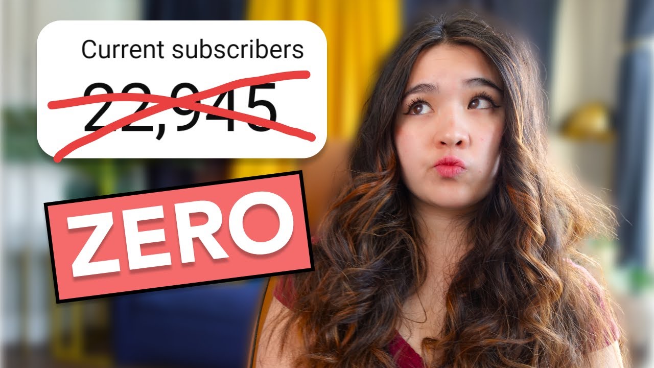 НАЧИНАЮ YOUTUBE ЗАНОВО | почему я оставила 22 тыс. подписчиков