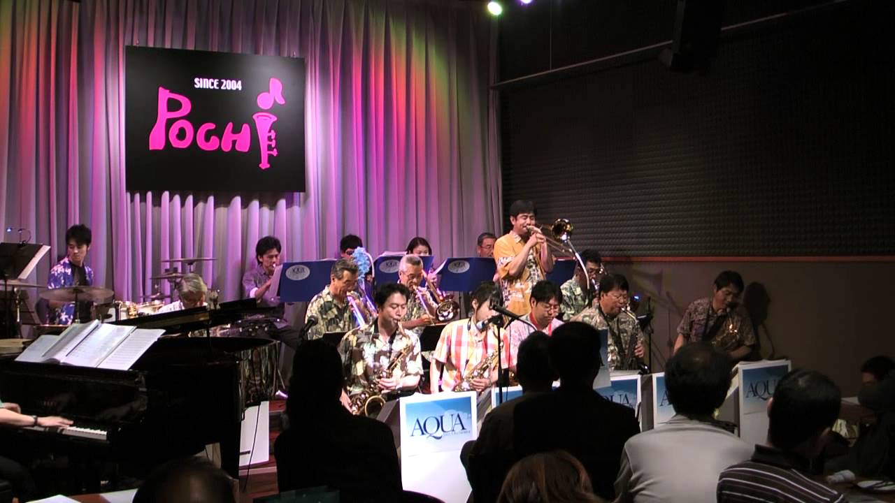 One Note Samba : by A.C. Jobim ,arr. M.Tomaro , AQUA Jazz Orchestra 2011 6/11 @Pochi
