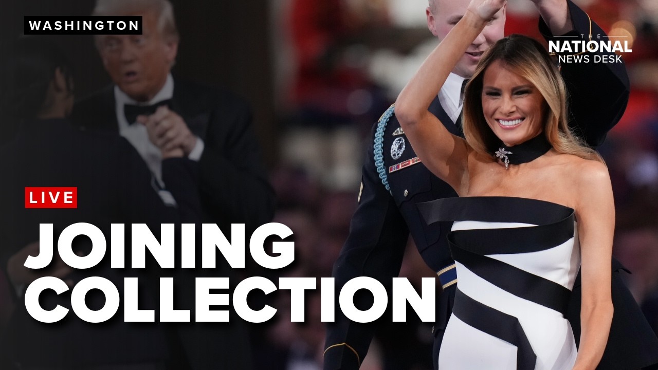 Melania's ball gown at Smithsonian