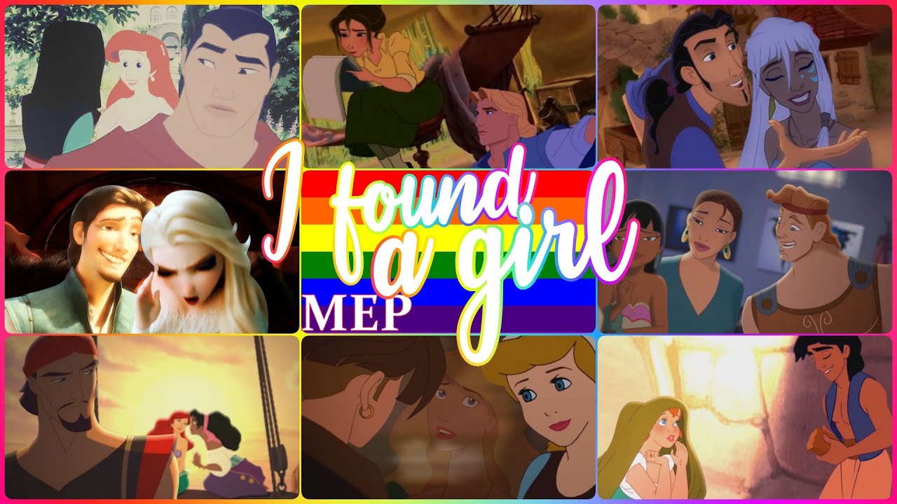Non/Disney Crossover - I Found A Girl MEP [Warning: the guy does not get the girl]