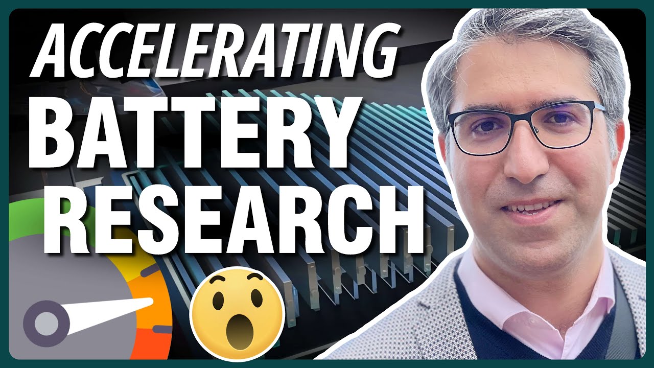 10x Faster! 🤯💥 Speeding Up Battery Materials Discovery - Dr. Mohsen Sotoudeh | Battery Podcast