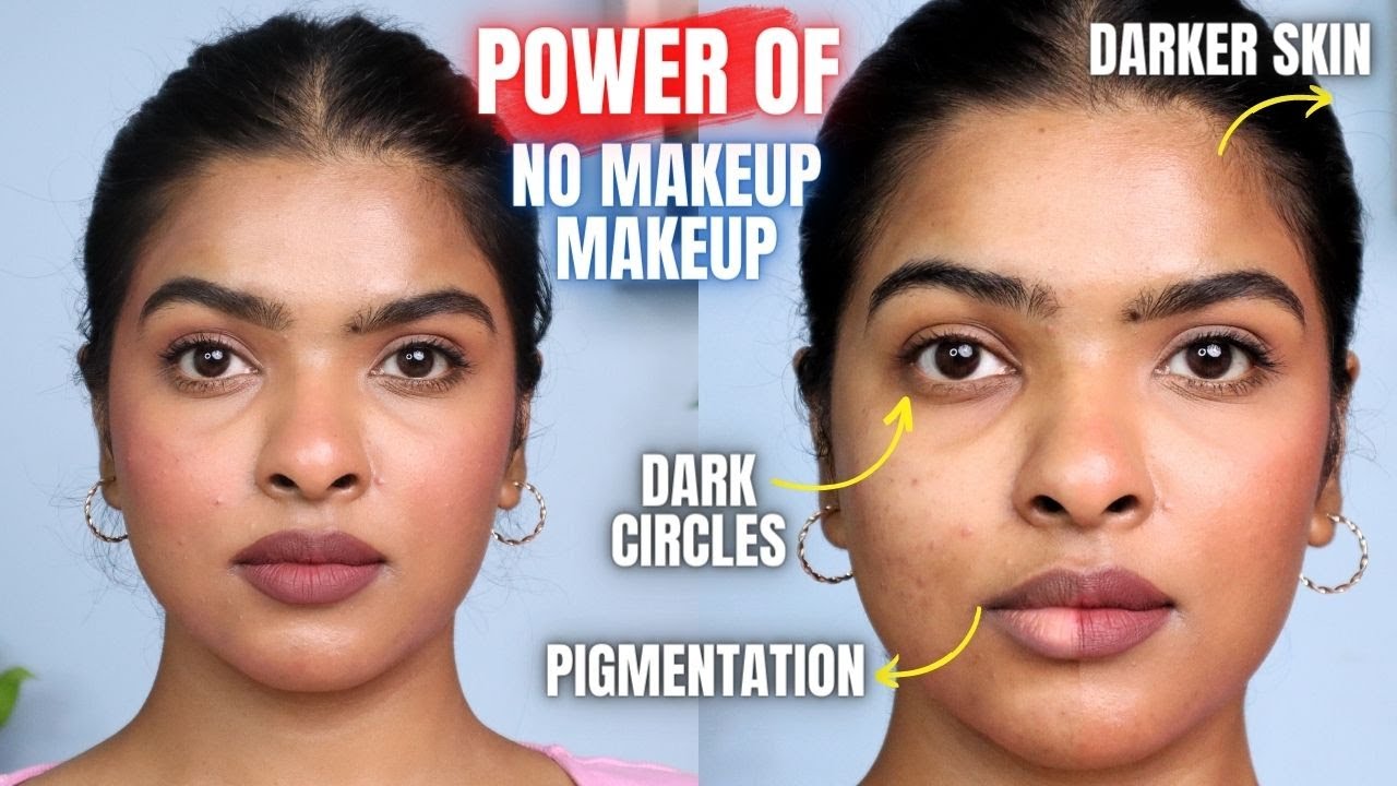 The POWER of NO MAKEUP MAKEUP on Brown Skin ( less is more ) | 4K Makeup Therapy | Shalini Mandal