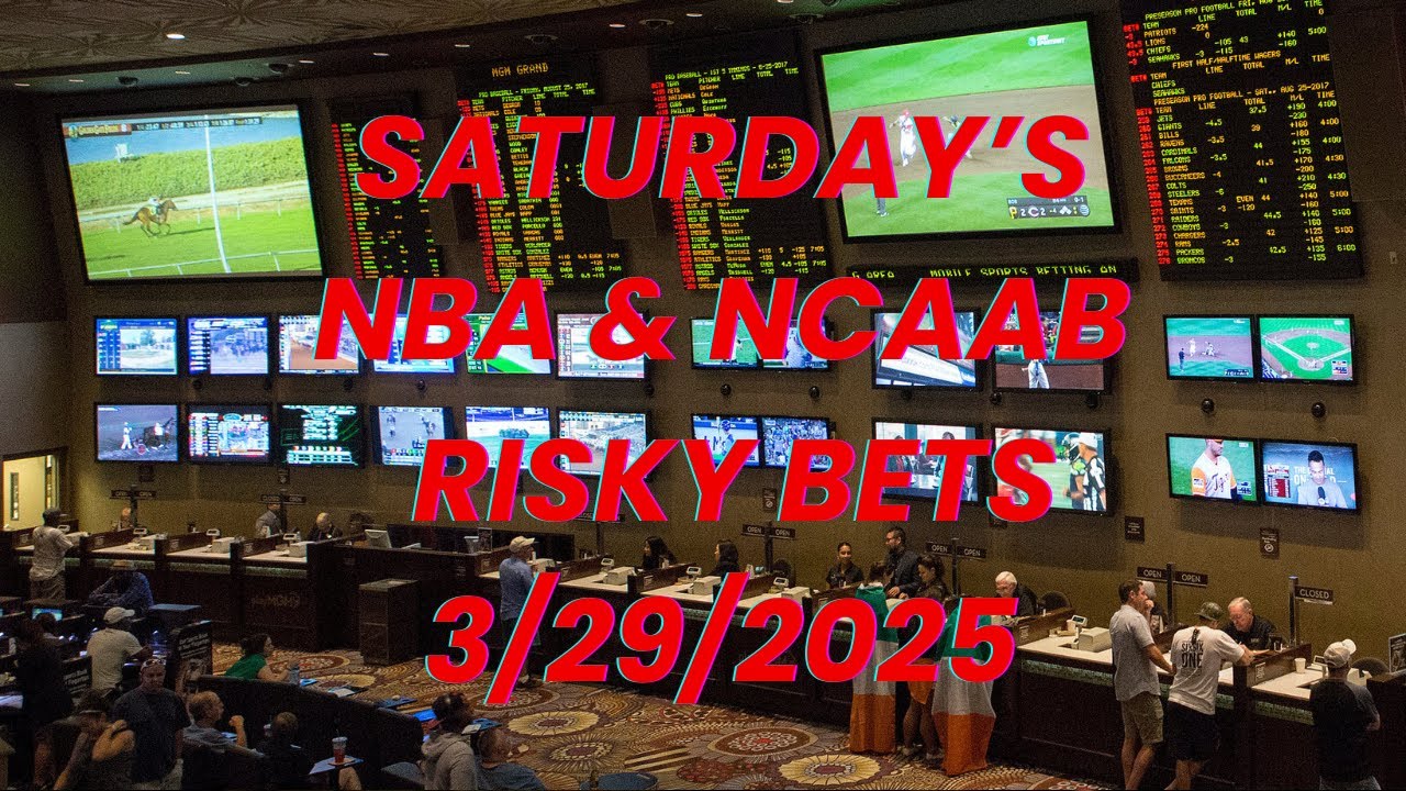 REVERSE SWEEP! NBA & NCAAB SATURDAY'S RISKY BEST BETS! 3/29/2025