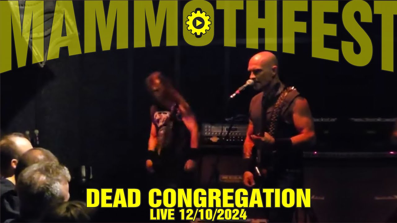 DEAD CONGREGATION - #live 12/10/2024 [@ MammothFest - Thessaloniki - Greece]