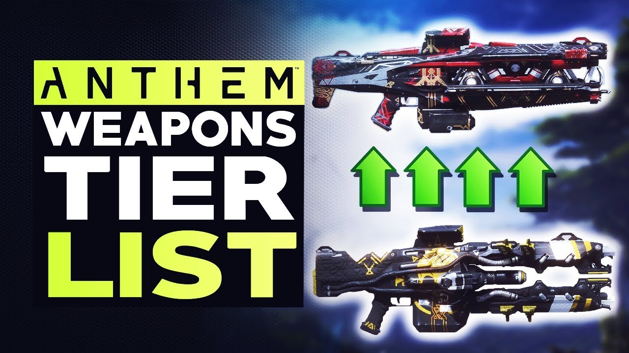 Anthem Cataclysm - Legendary Weapons Tier List: Ranking All Cataclysm Weapons in the NEW Update