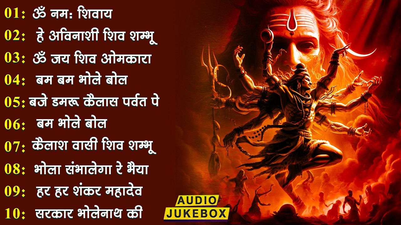 नॉनस्टॉप शिव भजन  New Shiv Bhajan  Shiv Bhajan | Shiv Ji Songs | ॐ नम: शिवायः | शिव भजन 2026