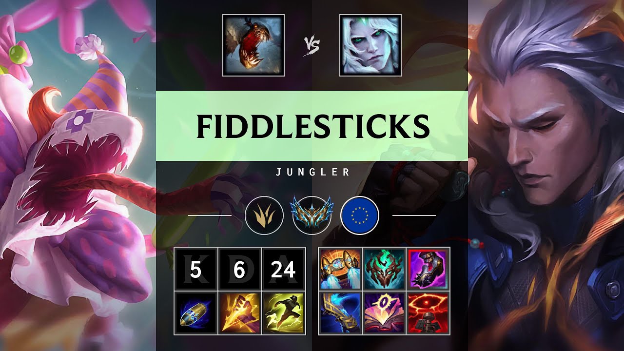 Fiddlesticks Jungle vs Viego - EUW Challenger Patch 25.20