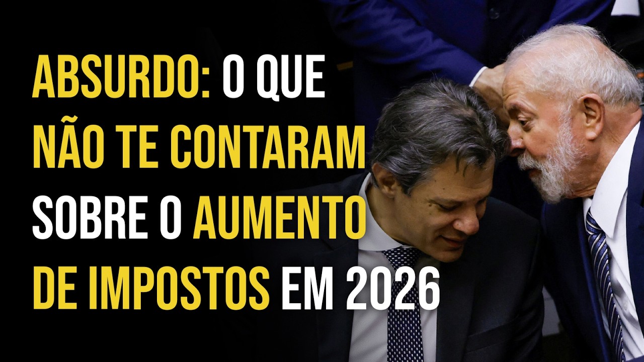ABSURDO: O QUE N&Atilde;O TE CONTARAM SOBRE O AUMENTO DE IMPOSTOS EM 2026 | BRUNO MUSA