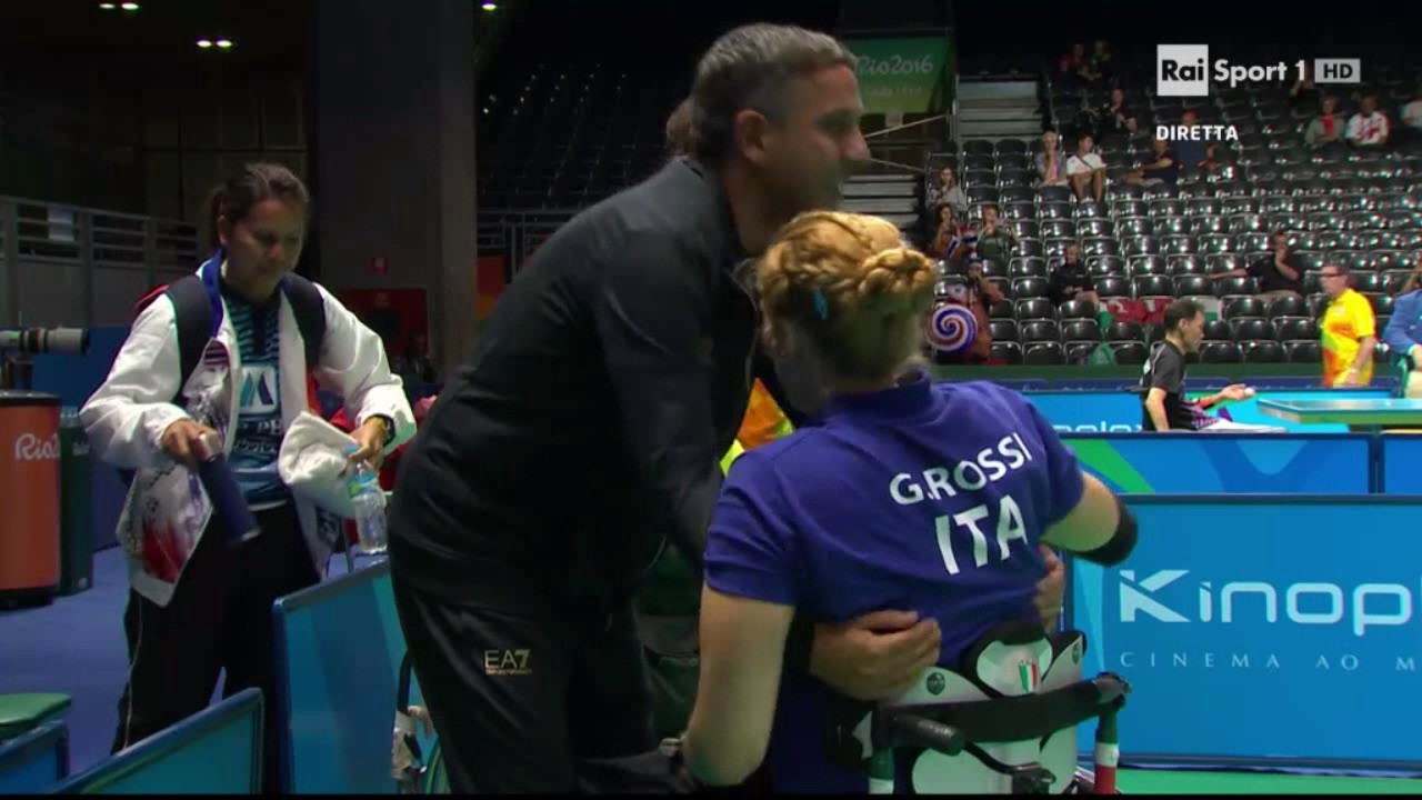 Giada Rossi alle Paralimpiadi