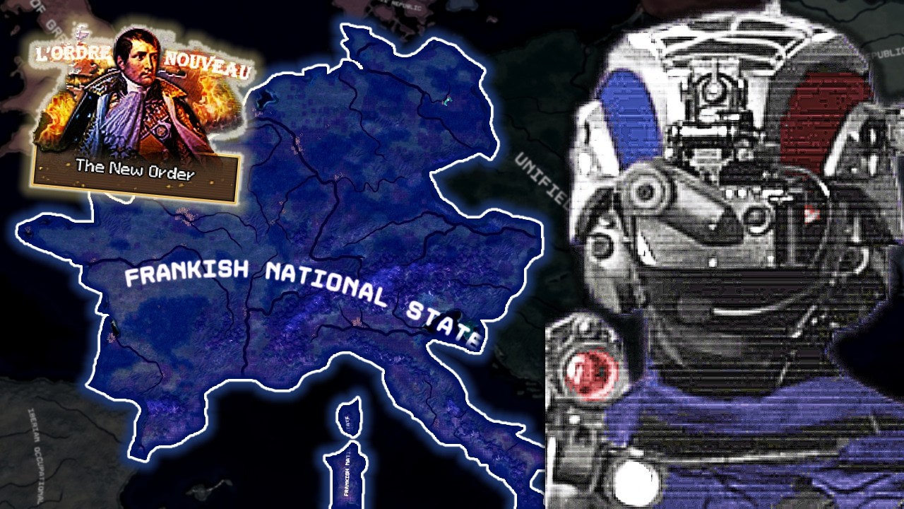 I Made a SCHIZO Larper the Ruler of France in TFR HOI4