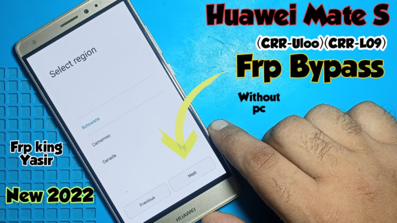 Huawei Mate S frp bypass|Huawei crr-uloo Frp bypass without pc|Huawei CRR-L09 google account bypass|
