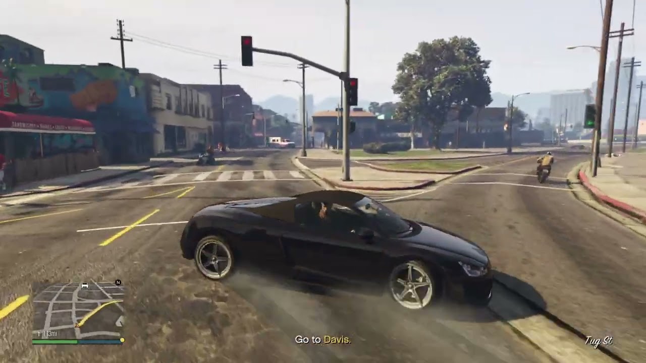 Running away from cops GTA 5