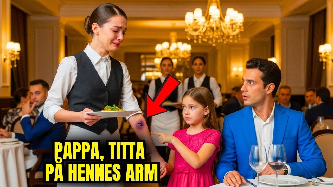MILJONÄRENS DOTTER SÅG BLÅMÄRKEN PÅ BARNFLICKANS ARM... PAPPANS REAKTION CHOCKAR!